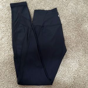 Lululemon wunder under legging high rise tech mesh full on luxstreme